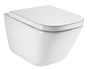 Подвесной унитаз Roca The Gap Clean Rim безободковый