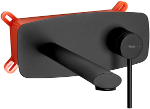 Смеситель встраиваемый Rea Oval Black REA-B8860