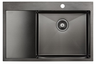 Кухонная мойка Paulmark Kroner PM225951-GM / PM217851-GM L / R