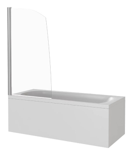 Душевая шторка на ванну Good Door Screen R-80-C-CH