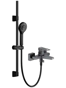Смеситель для ванны Lauter Cascade 21СК6615BS с душевым гарнитуром Neno 63696