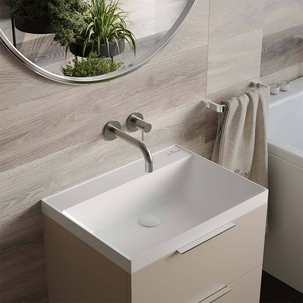 Умывальник Roxen Mila 60-NH 3001160-NH без отверстия под смеситель