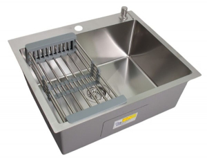 Кухонная мойка Wisent WS-36045D-114 с коландером и дозатором