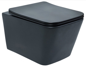 Подвесной унитаз UnicoPureza UP Bau Preto VSS01102PF