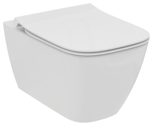Подвесной унитаз Ideal Standard i.life B Rimless T461401 с тонким сиденьем SoftClose T500301