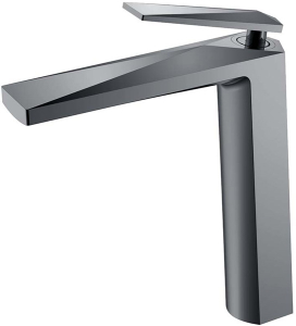 Смеситель для умывальника Boheme Venturo 372-SGM Shine Gun Metall