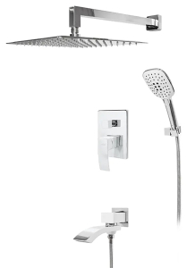 Душевая система Hansberge H6077W встраиваемая