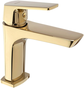 Смеситель для умывальника Rea Rusel Gold REA-B2033