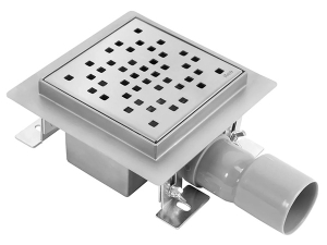 Душевой трап Rea Dots Nikiel Matt G6202 / G6203