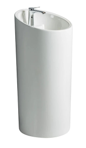 Умывальник WeltWasser WW Leerbach 4546 GL-WT напольный