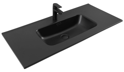 Умывальник Aquanet Flat 50 / 60 / 70 / 80 / 90 / 100 черный матовый