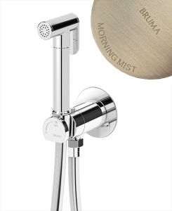 Смеситель встраиваемый Bruma Bidet 1451103MM Morning Mist с гигиеническим душем