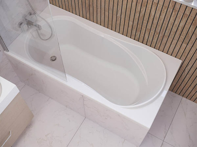 Ванна из искусственного камня Belux Элит ВЭ-1500 / ВЭ-1700