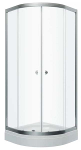 Душевой уголок Triton Хром А1 прозрачный