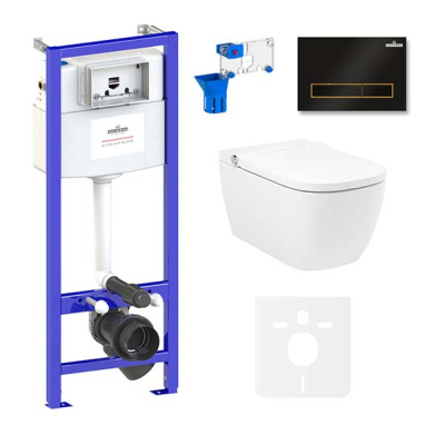 Комплект инсталляции 7 в 1 Lavinia Boho Relfix Smart V-Clean 87561138 / 87561139