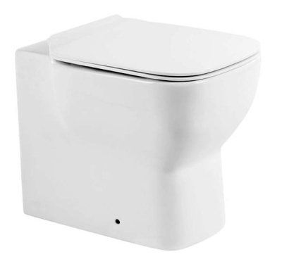 Приставной унитаз BelBagno Vaso BB127CB безободковый