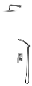 Душевая система скрытого монтажа Omnires Baretti SYSBA10XCR