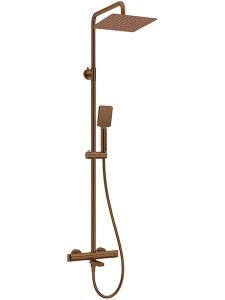 Душевая стойка Deante Therm Bronze NAC_C1HT с термостатом
