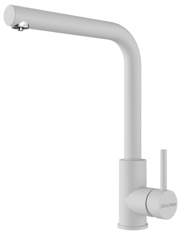 Смеситель для кухонной мойки Paulmark Twin Tw213622-WH с подключением к фильтру воды