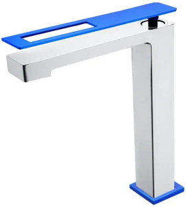 Смеситель для умывальника Boheme Q 142-CRUW Chrome Ultramarine
