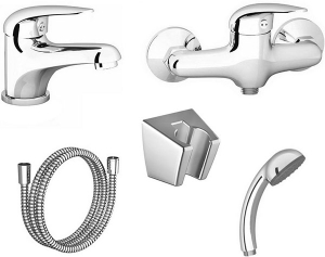 Набор смесителей Ravak Set Suzan D 70508019 3 в 1