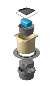 Душевой трап Pestan Confluo Standard Vertical Dry Ceramic под плитку