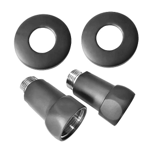 Комплект прямых американок 3/4"х1/2" Г/Ш оружейная сталь