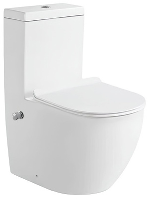 Напольный унитаз SantiLine SL-5011SM-BD с функцией биде