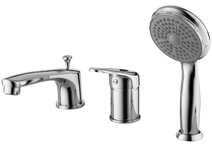 Смеситель на борт ванны Lemark Luna LM4145C