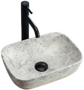 Умывальник Rea Camelia Light Stone