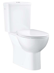 Напольный унитаз Grohe Bau Ceramic 39346000 безободковый с крышкой Soft Close