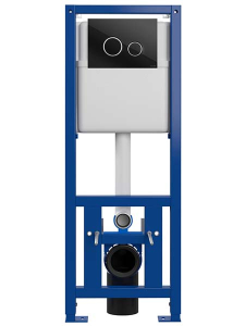 Инсталляция для унитаза Cersanit Link Pro S-IN-MZ-LINK_PRO с кнопкой Twins 64117 стекло