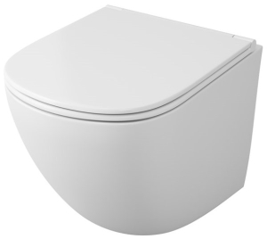Подвесной унитаз OWL Vind Cirkel-H TOWLT190302 безободковый с крышкой Soft Close