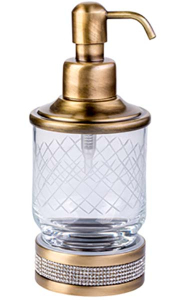 Дозатор Boheme Royal Cristal 10929-BR / 10929-BR-B