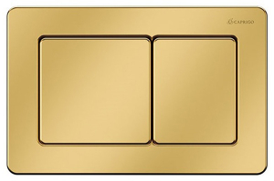 Кнопка для инсталляции Caprigo Bricks Steel BS003-oro