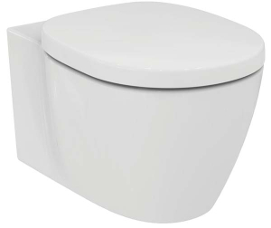 Подвесной унитаз Ideal Standard Connect AquaBlade E047901 безободковый с сиденьем Soft-close E712701