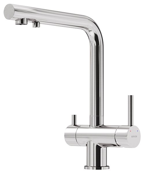 Смеситель для кухонной мойки Sancos Foster SC4014BN / SC4014CH с подключением к фильтру воды