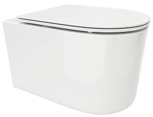 Подвесной унитаз Cerutti Tanaro Aria MW CT9236 / Tanaro Aria CT8910 безободковый с крышкой SoftClose