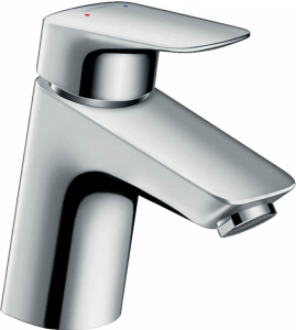 Смеситель для умывальника Hansgrohe Logis 71070000 с донным клапаном