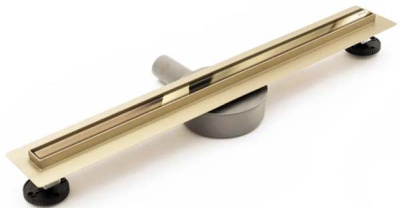 Душевой трап Rea Neo Slim Pro L Gold Mirror 50 / 60 / 70 / 80 / 90 / 100