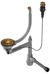 Сифон для мойки Omoikiri WK-1CL-R-A-AB022