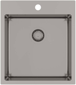 Кухонная мойка AquaSanita Steel Air 100 X-T graphite
