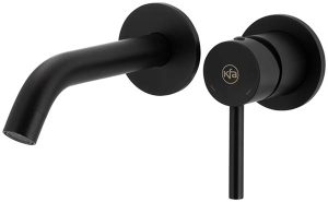 Смеситель для умывальника встраиваемый Armatura Moza Black 5039-810-81