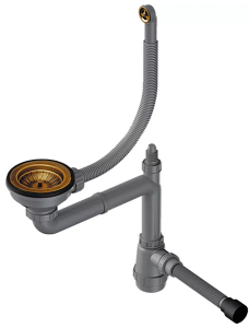 Сифон для мойки Omoikiri WK-1CL-R-AB022
