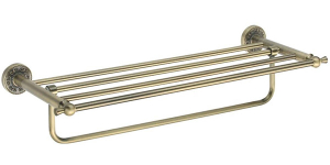 Полка для полотенец с держателем Rose RG1008Q