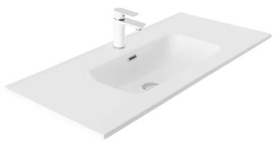 Умывальник Aquanet Flat 50 / 60 / 70 / 80 / 90 / 100 белый матовый