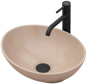 Умывальник Rea Sofia Beige Matt REA-U4600