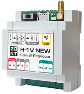 Термостат GSM-CLIMATE ZONT H-1V NEW (Wi-Fi и GSM)