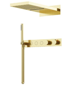 Душевая система Sancos Linn SC9023BG встраиваемая с термостатом