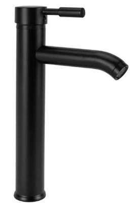 Смеситель для умывальника Rea Graf REA-B0027 / Graf Black REA-B8665